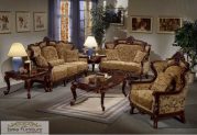 Set Kursi Sofa Tuscan Ruang Tamu Modern