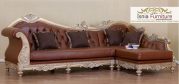 Sofa Mewah Sudut Bandung Kayu Jati