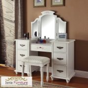 Meja Rias Laci Minimalis 3 Cermin Lipat Untuk Anak