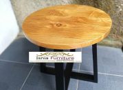 Jual Meja Bulat Kayu Jati