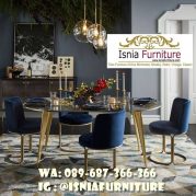 Custom Meja Makan Marmer Langsung Dari Pembuat