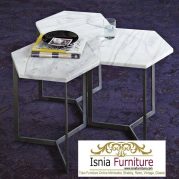 Jual Meja Sudut Marmer Lucu Kekinian Harga Murah