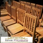 Jual Kursi Kayu Mahoni Solid Minimalis Kekinian
