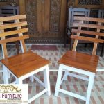 Jual Kursi Kayu Mahoni Solid Minimalis Kekinian