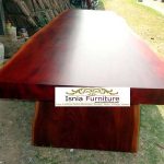 Jual Meja Kayu Mahoni Utuh Tebal Solid Terbaru
