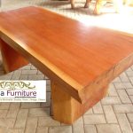 Jual Meja Kayu Mahoni Utuh Tebal Solid Terbaru