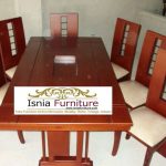 Jual Meja Kayu Mahoni Utuh Tebal Solid Terbaru