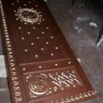 Jual Pintu Masjid Nabawi Kayu Jati Minimalis Solid