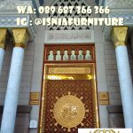 Jual Pintu Masjid Nabawi Kayu Jati Minimalis Solid