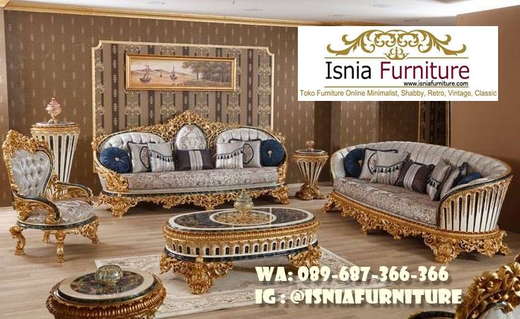 Sofa Mewah Ruang Keluarga Terbaru Paling Tervaforit