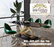 Toko Meja Makan Marmer Mewah Langsung Dari Pengrajin