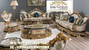 Sofa Mewah Warna Gold Cat Duco Minimalis Murah