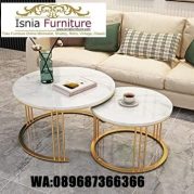 Jual Meja Tamu Stainless Unik Minimalis Desain Terbaru