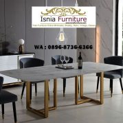 Jual Kaki Meja Stainless Persegi Panjang Desain T Gold Terbaru