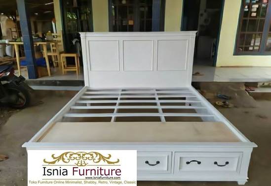 Tempat Tidur Cat Duco Model Laci Minimalis Harga Terjangkau