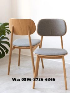 Kursi Cafe Model Baru Kayu Jati Original