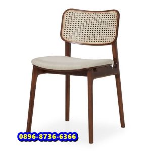 Kursi Rotan Cafe Kombinasi Rotan Harga Murah