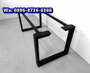 Desain Sederhana Kaki Besi Hitam