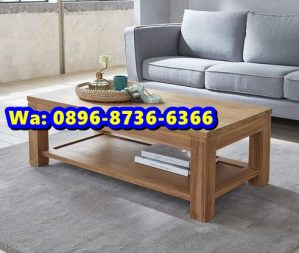 Meja Tamu Jati Minimalis Harga Murah