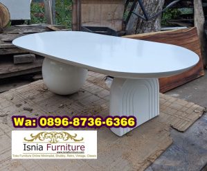 Coffe Table Desain Unik Kayu Utuh Modern