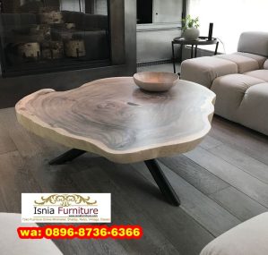 Coffe Table Kayu Trembesi Utuh