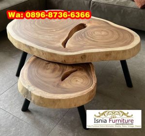 Desain Terkini Coffe Table Tanpa Sambungan