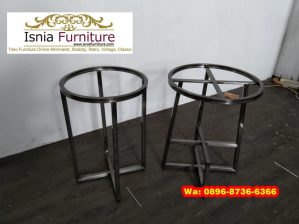Rangka Kaki Meja Sudut
