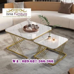 Meja Kopi Stainless Modern Kota Magetan