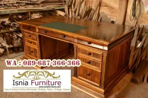 Meja Direktur Terbaru Kayu Jati