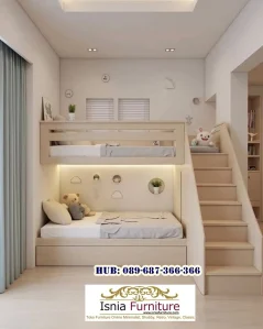 Tempat Tidur Tingkat Anak Perempuan