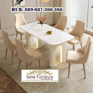 Set Meja Makan 6 Kursi Blora