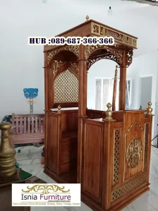 Mimbar Masjid Kayu Murah