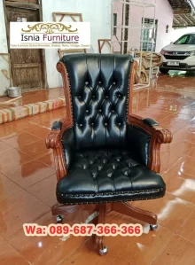 Kursi Kantor Kulit Asli