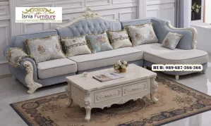 Kursi Sofa Sudut Mewah