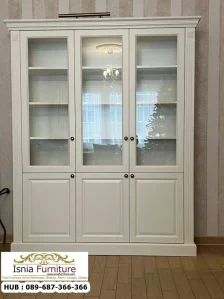 Jual Lemari Hias All White