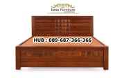 Jual Tempat Tidur Ukir Kotak Garut
