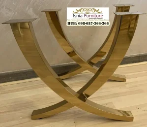 Kaki Meja Besi Unik Custom Semua Permintaan