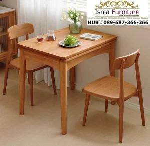 Set Meja Kursi Cafe Minimalis Scandi Tasikmalaya