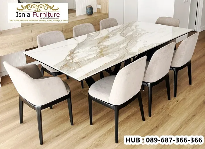 Harga Meja Makan Mewah Marmer