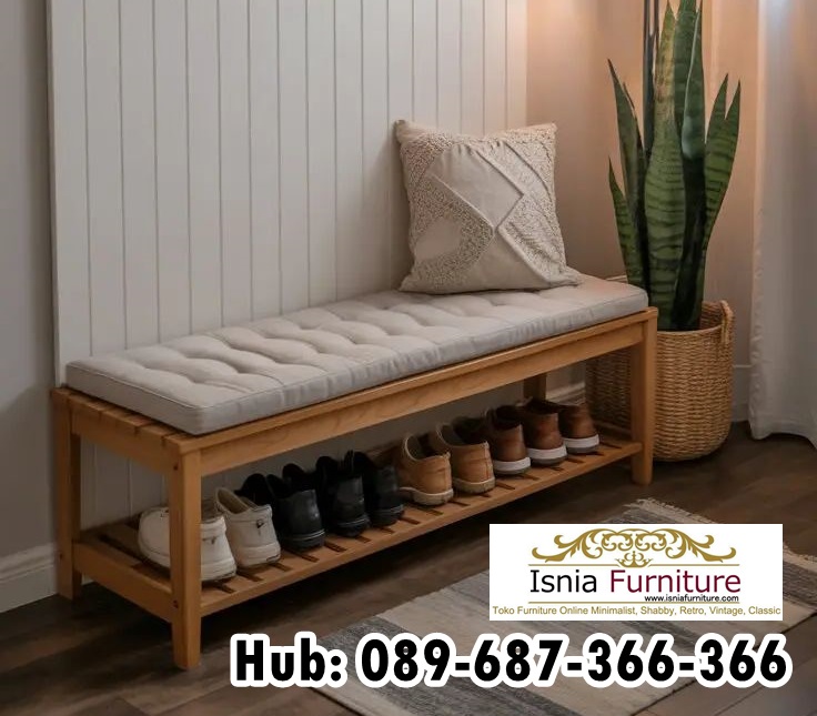 Jual Bangku Bahan Kayu Tahan Lama