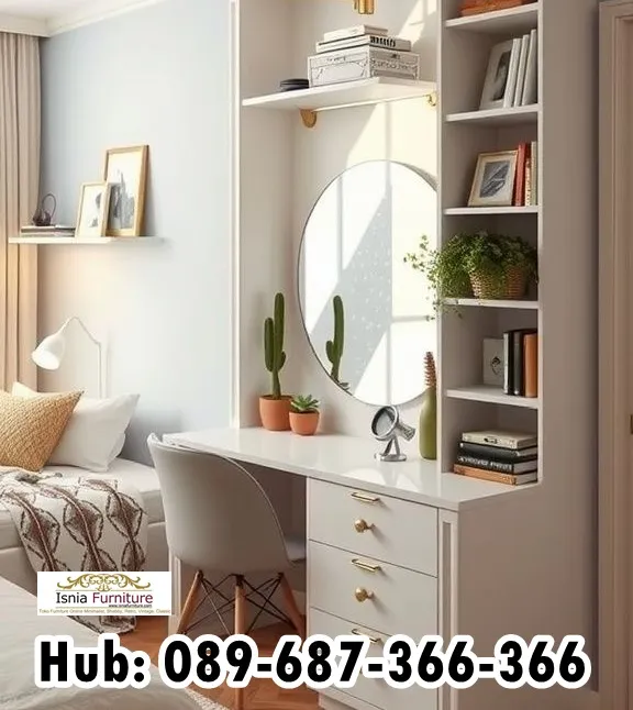 Jual Meja Rias Desain Modern   Multifungsi