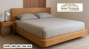 Jual Tempat Tidur Kayu Jati Minimalis Tarakan