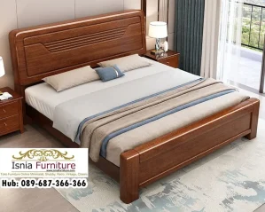 Jual Tempat Tidur Kayu Minimalis Lampung