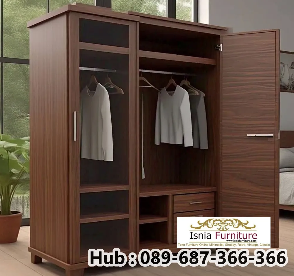 Lemari Pakaian Kayu For Family