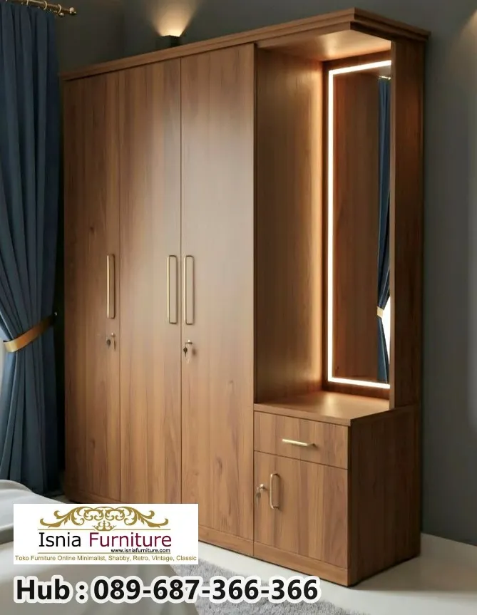 Lemari Pakaian Kayu For Family