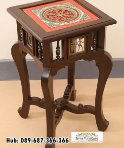 Meja Sudut Kayu Tahan Lama