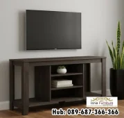 Jual Meja Tv Material Kayu Jati Simple