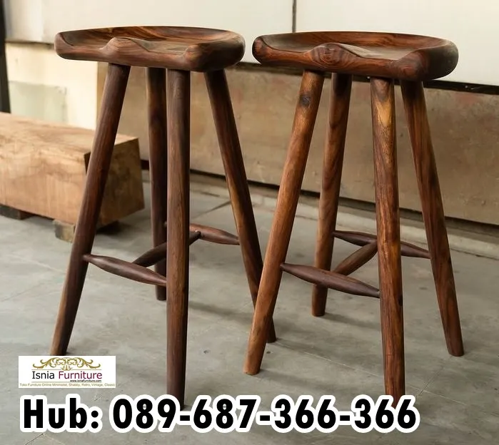 Kursi Cafe Bar Kayu Istimewa