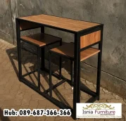 Meja Kursi Cafe Besi