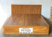 Tempat Tidur Kayu Ukuran 120×200